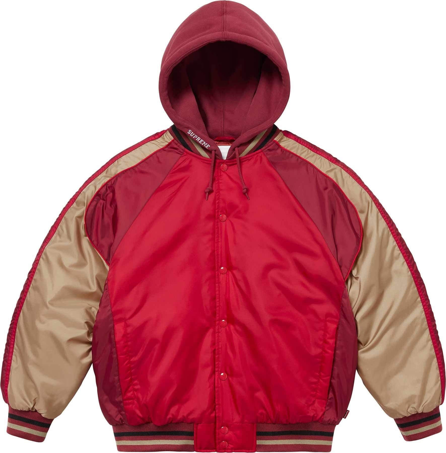 Hooded Stadium Jacket view 12